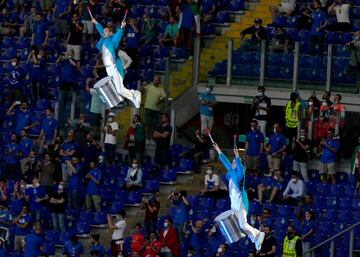 Ceremonia de apertura de la Euro 2020 en el estadio Olí­mpico de Roma.