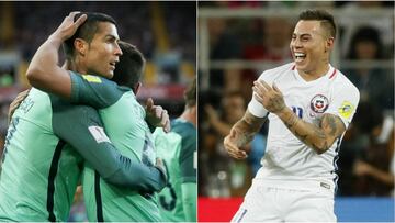 Cristiano y Vargas comparten histórica marca goleadora