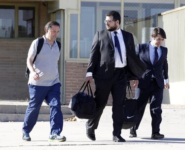 Villar y su hijo Gorka, fuera de la cárcel: "Gracias a los presos..."