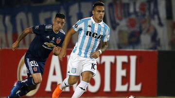 El jugador de Racing Club Lautaro Martinez