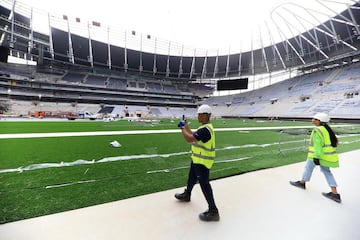 El estadio del Tottenham está listo para recibir a la NFL