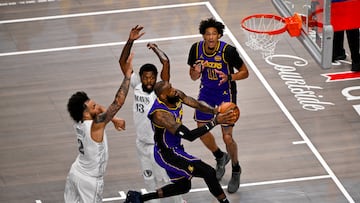 The Lakers will face Anthony Edwards’ Minnesota Timberwolves in the 2025 playoffs and LeBron James will reach another milestone.