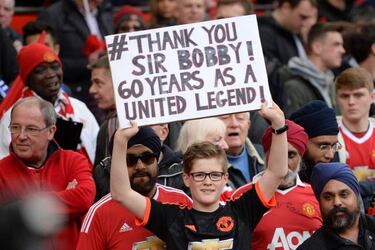 United rename stand after legend Sir Bobby Charlton