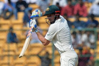 India-Australia: Marsh, Renshaw hand tourists edge in second Test