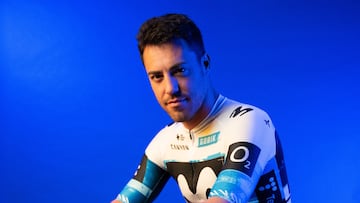 El ciclista del Movistar Albert Torres.