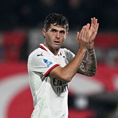 Christian Pulisic extiende su buen momento con el Milan previo al juego ante el Real Madrid