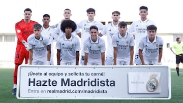 El primer once del Castilla