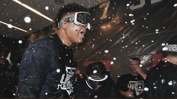 Así se vivió la celebración de los Yankees al ganar el Wild Card