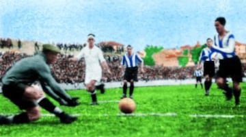 1931/32 El gran rendimiento de Ricardo Zamora fue el secreto del exito del Real Madrid 