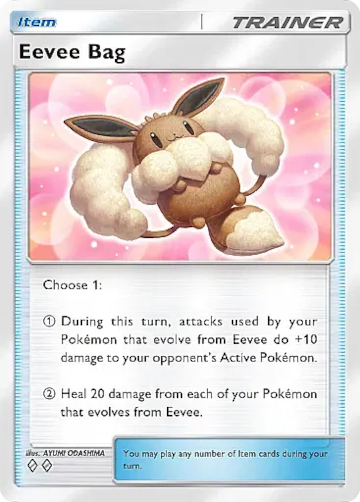 pokemon tcg pocket arboleda de eevee cartas objeto