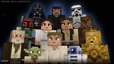 Minecraft se viste de Star Wars en las consolas Xbox
