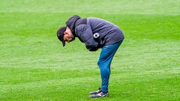 José Alberto, entrenador del Racing.