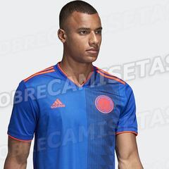 Azul y naranja, así es el uniforme alterno de Colombia