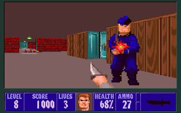 Captura de pantalla - Wolfenstein 3D (PC)