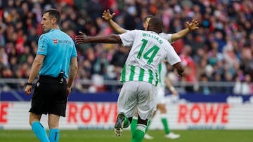 William Carvalho, ante el Atlético.