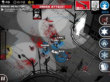 Captura de pantalla - The Walking Dead: Assault (IPH)