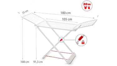 Es lo más vendido en Amazon y perfecto para los días de lluvia: el tendedero plegable que arrasa entre los más precavidos