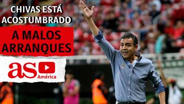 Chivas se está acostumbrado a tener malos inicios de torneos