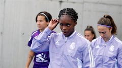 Linda Caicedo en un partido de Real Madrid.