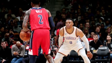 Russell Westbrook, traspasado a los Wizards por John Wall