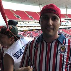Aficionado de Chivas: “Es el viaje de mi vida”