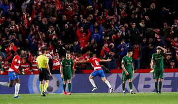 2-0. Germán celebró el segundo gol.