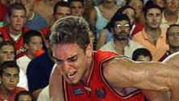 <b>GASOL, INTRATABLE.</b> El español de los Grizzlies de Memphis volvió a firmar una notable actuación con España.