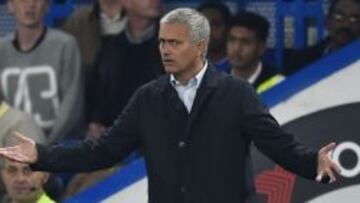 Jose Mourinho, t&eacute;cnico del Chelsea.