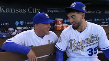 Pese a sus detractores, Eric Hosmer siempre contar&aacute; con el respaldo de su entrenador en los Royals, Ned Yost.