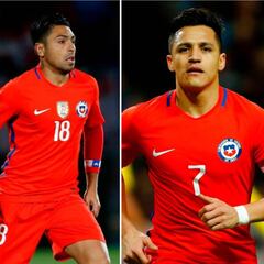 8 chilenos entre los futbolistas más importantes del mundo