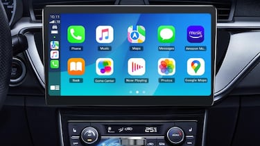 El adaptador USB para el coche con Apple CarPlay y Android Auto