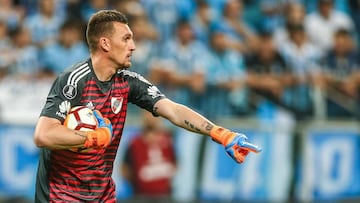 El arquero regresa a la Arena do Gremio, donde fue clave para que el equipo de Gallardo pasara a la final de la Libertadores 2018. Argentina necesita ese nivel el domingo.