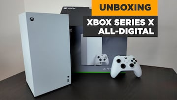 Unboxing del Xbox Series X All-Digital