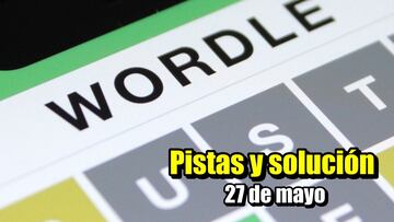 Wordle hoy 27 de mayo | Pistas y solución en español: normal, tildes y científico