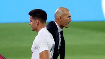 Jovic y Zidane.