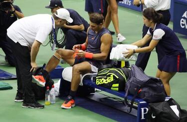 Rafa Nadal ruled out of Spain's Davis Cup semi-final