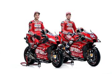 Danilo Petrucci y Andrea Dovizioso.