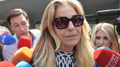 Arantxa Sánchez Vicario sale del juzgado, a 12 de septiembre de 2023, en Barcelona (España). Arranca el juicio contra la tenista Arantxa Sánchez-Vicario, y su exmarido, Josep Santacana, por un presunto delito de alzamiento de bienes por el que se enfrentan a una pena de hasta cuatro años de prisión por ocultar su patrimonio a través de un testaferro para evitar pagar al Banco de Luxemburgo una deuda de 7,5 millones de euros. En este inicio del juicio se han leído las cuestiones previas.
FAMOSOS;TENIS;JUICIO;ALZAMIENTO DE BIENES
David Oller / Europa Press
12/09/2023