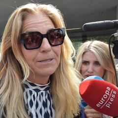 Arantxa Sánchez Vicario rompe a llorar durante su declaración en el juicio