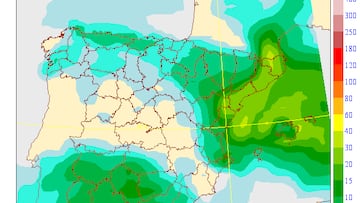 AEMET pronostica la llegada de lluvias y nevadas a España: los lugares a los que afectará