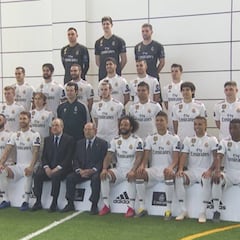 Nueva foto del Real Madrid junto a Solari y los últimos fichajes