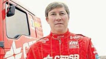 <b>TRANQUILO. </b>Albacete confía en su equipo y su camión para ganar.