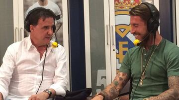 Jose Ram&oacute;n de la Morena y Sergio Ramos