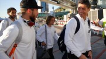 El Madrid ya están en Estambul