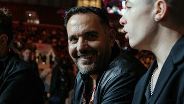 Diego Moreno, CEO de WAR MMA junto a Leo Climent en uno de los eventos de la promotora