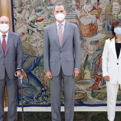 El Rey recibe a Ane Mintegi, la campeona júnior de Wimbledon