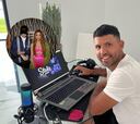 La reacción viral del Kun Agüero a la sesión de Shakira y Bizarrap