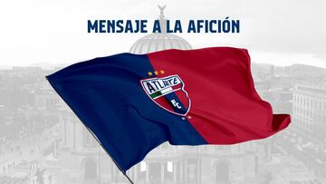 Atlante pide a sus aficionados a no ir al estadio de la Ciudad de los Deportes