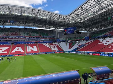 El FC Rubin Kazán de la Liga Premier de Rusia es el equipo que oficia como local en este estadio.