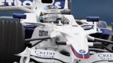 <b>ESFUERZOS. </b>Heidfeld quiere quedarse en BMW el próximo año, pero tendrá que mejorar mucho.